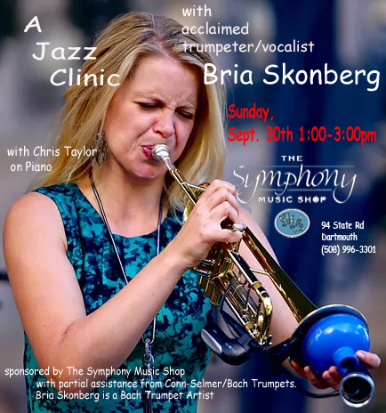 Bria Skonberg at Symphony Music Shop Bria Skonberg at Symphony Music Shop