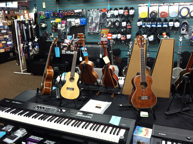 Best selection of quality musical instruments at The Symphony Music Shop, North Dartmouth, MA